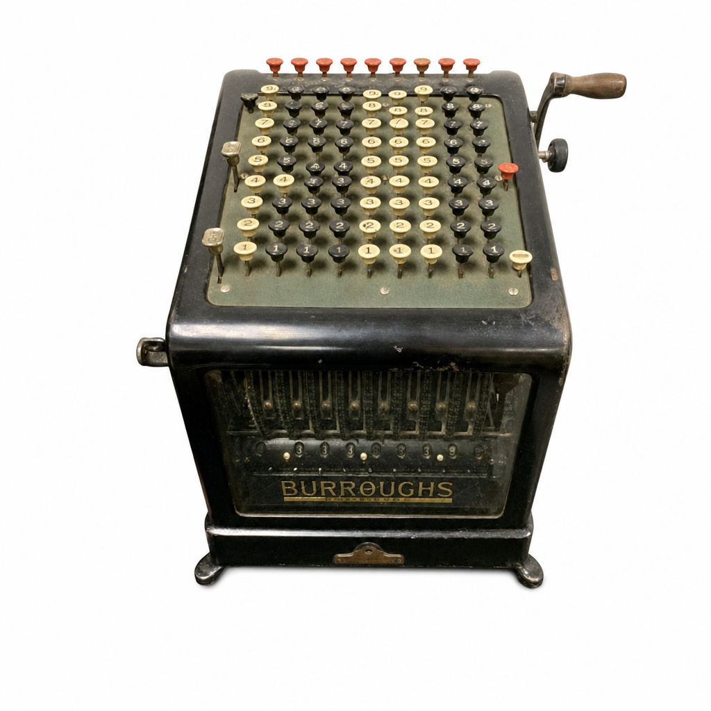 The Burroughs adding machine