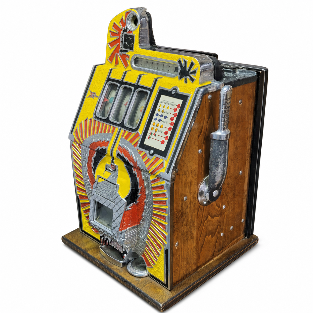 Mills War Eagle 10 Cent Restored Slot Machine