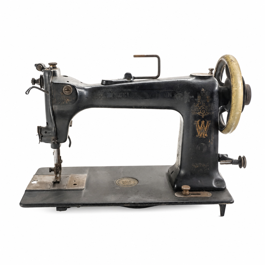 Wheeler & Wilson hand-crank sewing machine