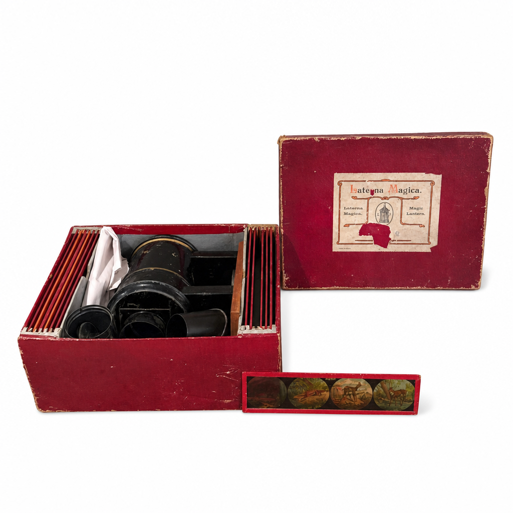 Laterna Magica magic lantern set