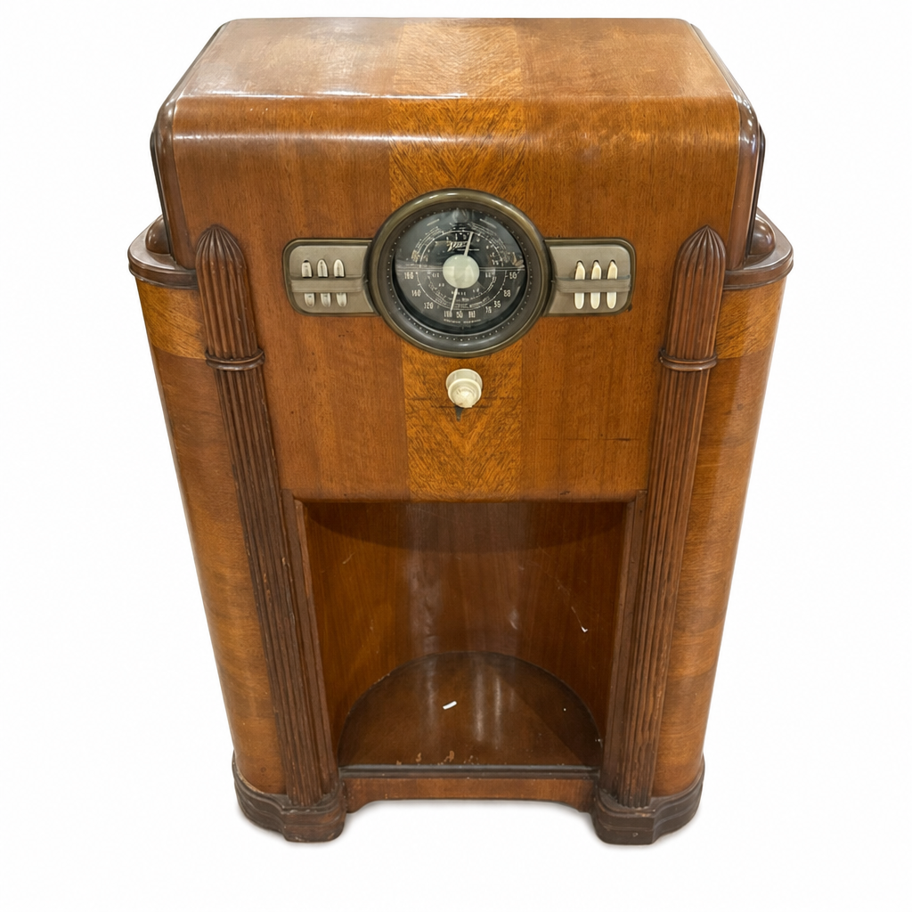 Zenith console radio