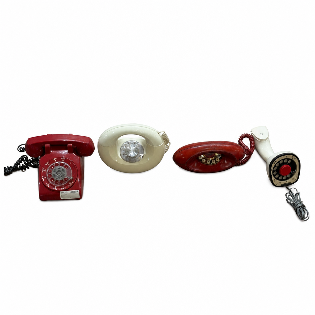 Rotary telephone collection