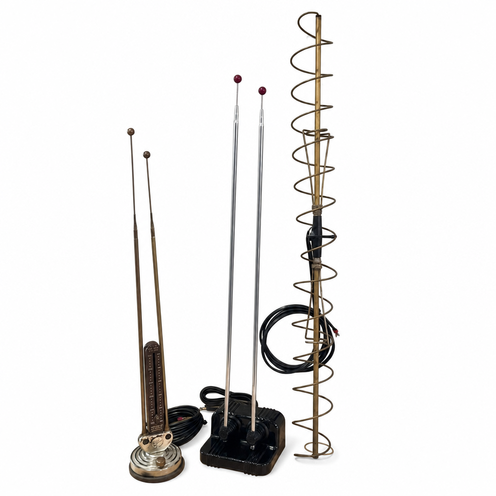 Rooftop television antennas