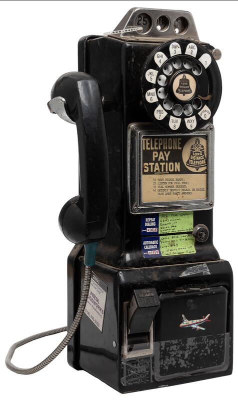 Bell System rotary payphone
