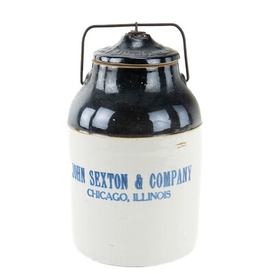 Vintage John Sexton & Co Stoneware Crock Jar