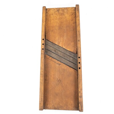 Antique Wooden Kraut/Cabbage Cutter