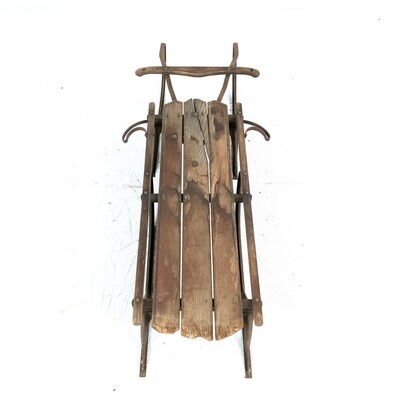 Antique Wooden Racer Sled