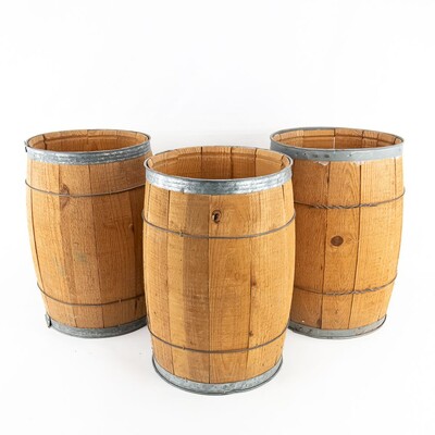 (3) Vintage Nail Kegs