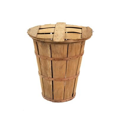 Vintage Wooden Bushel Basket