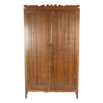 Vintage Beadboard Cupboard/Pie Cabinet
