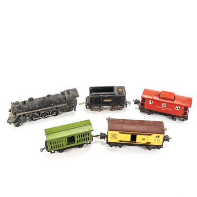 Pre War Lionel #1666 Locomotive & #262 Tender &++