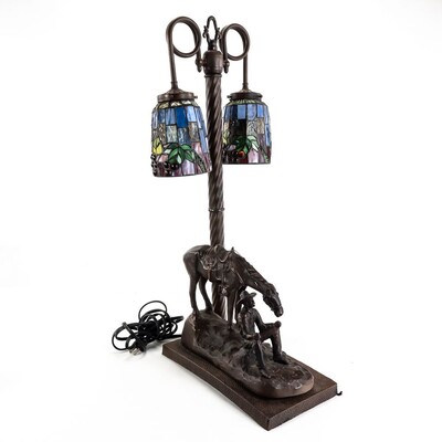 Western-Themed Table Lamp
