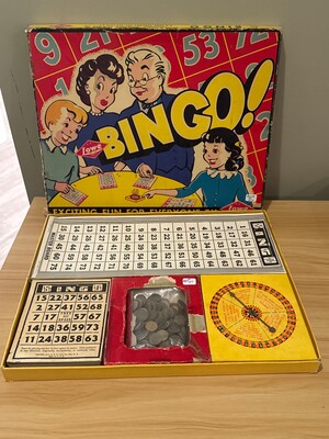 E.S. Lowe 'Bingo!' Game Set