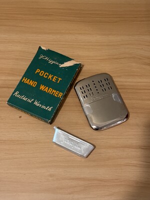 Mid-20th-century pocket hand warmer