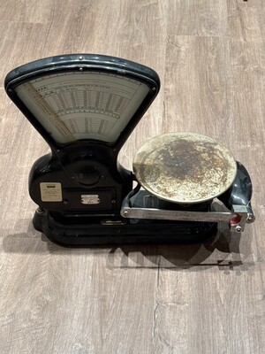 Vintage industrial scale