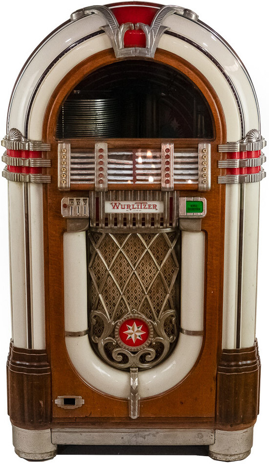 qdc White Tiger＋LUPIC JUKEBOX Original Wurlitzer 1015 78 RPM Juke Box by Unknown Artist