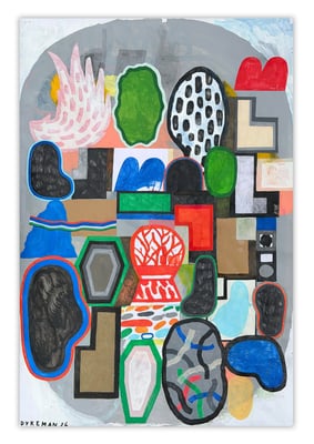 Warren Dykeman: Glyph & Ground