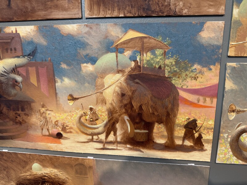 Elephant, stage 1