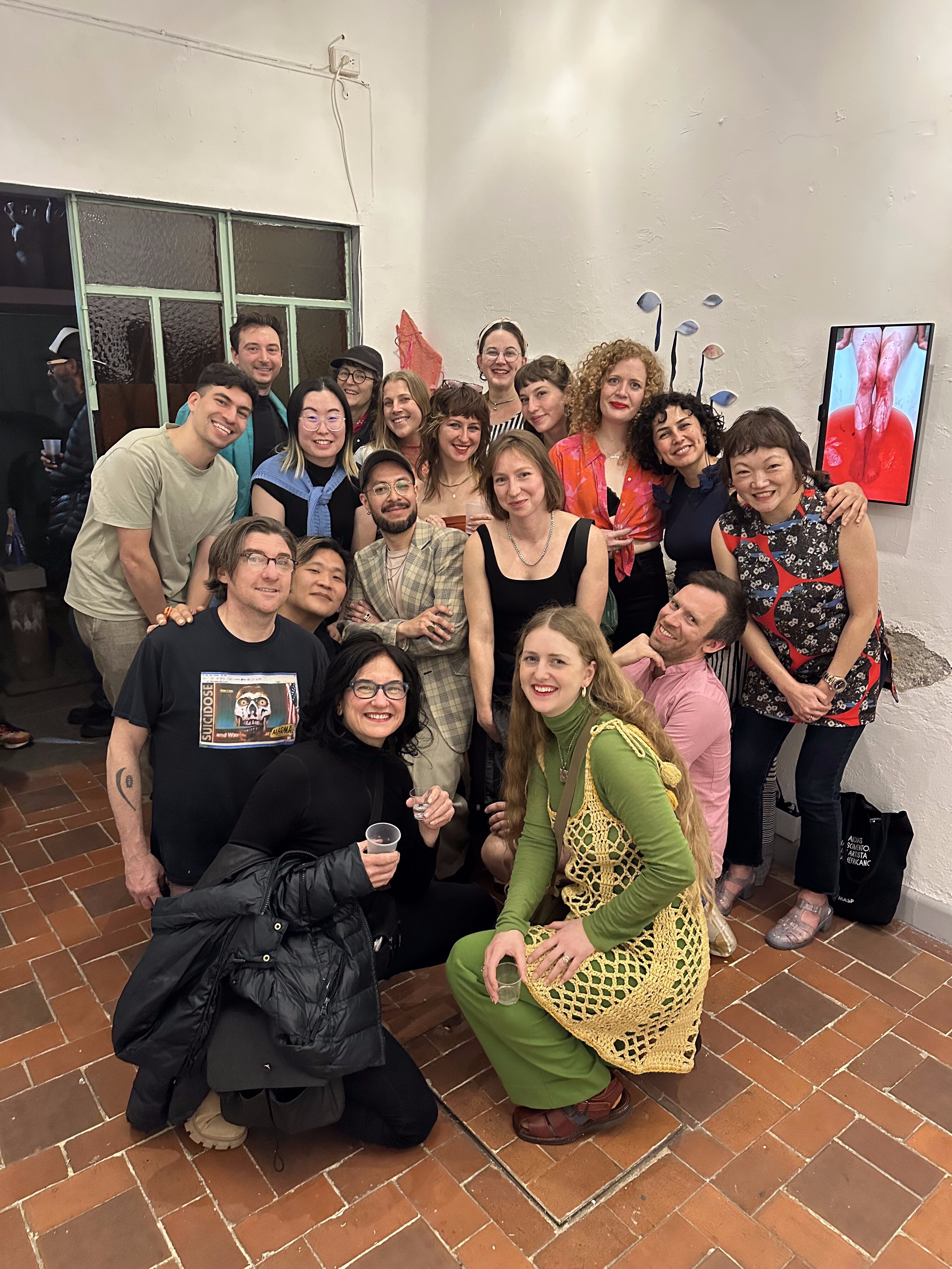 SOIL members inside Tlaxcala3 in Mexico City. Photo courtesy of SOIL archives.