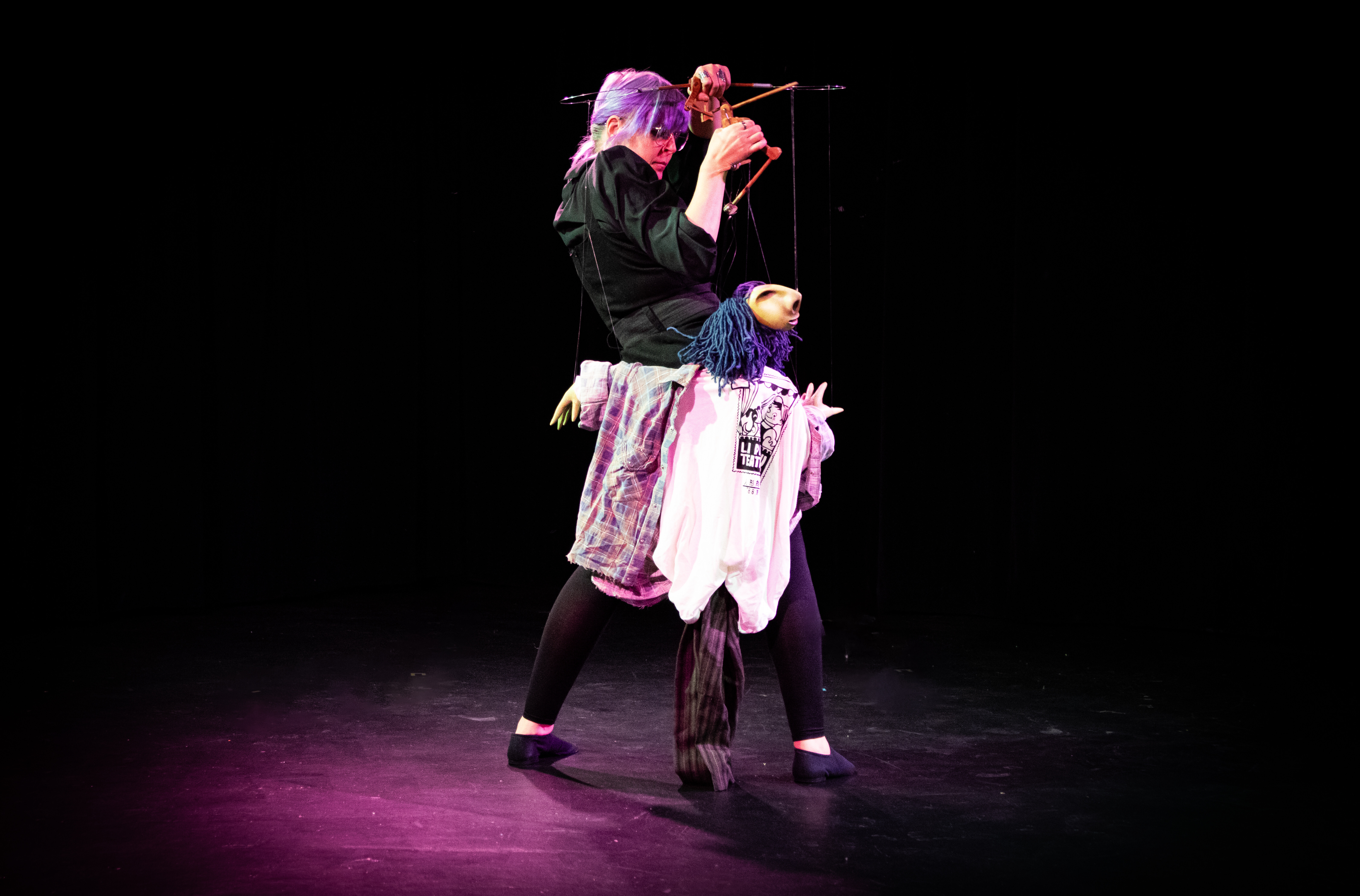 Frechettist Marionettist in Fussy Cloud Puppet Slam volume 24 in 2023