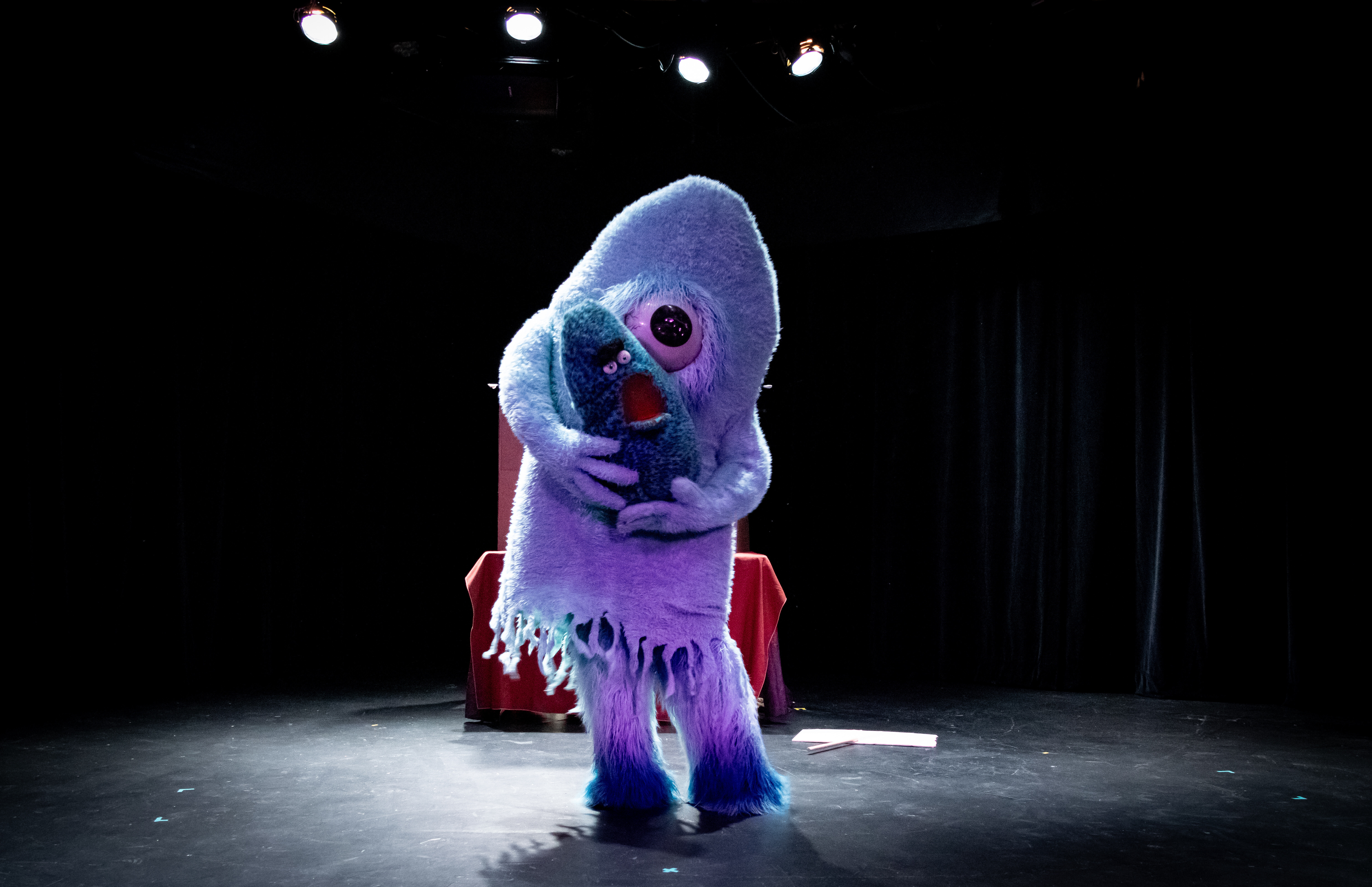 Half Pint Puppets at Fussy Cloud Puppet Slam volume 24 in 2023