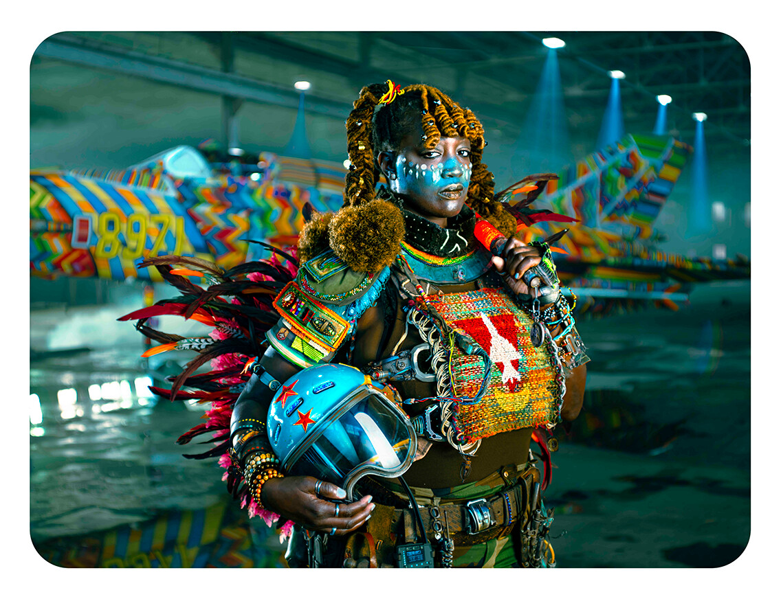 Ruacana Raider Returns, Ralph Ziman, Inkjet on Moab Entrada Paper, 43 x 56 in.