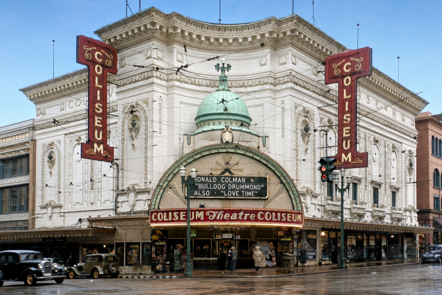 coliseum theatre b marcus priteca 1916 pike street and 5th avenue seattle 1934