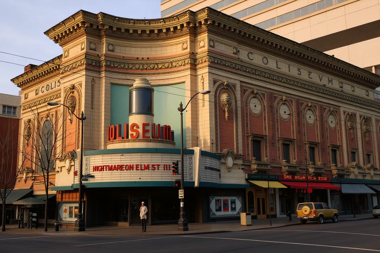 coliseum exterior 1987 l