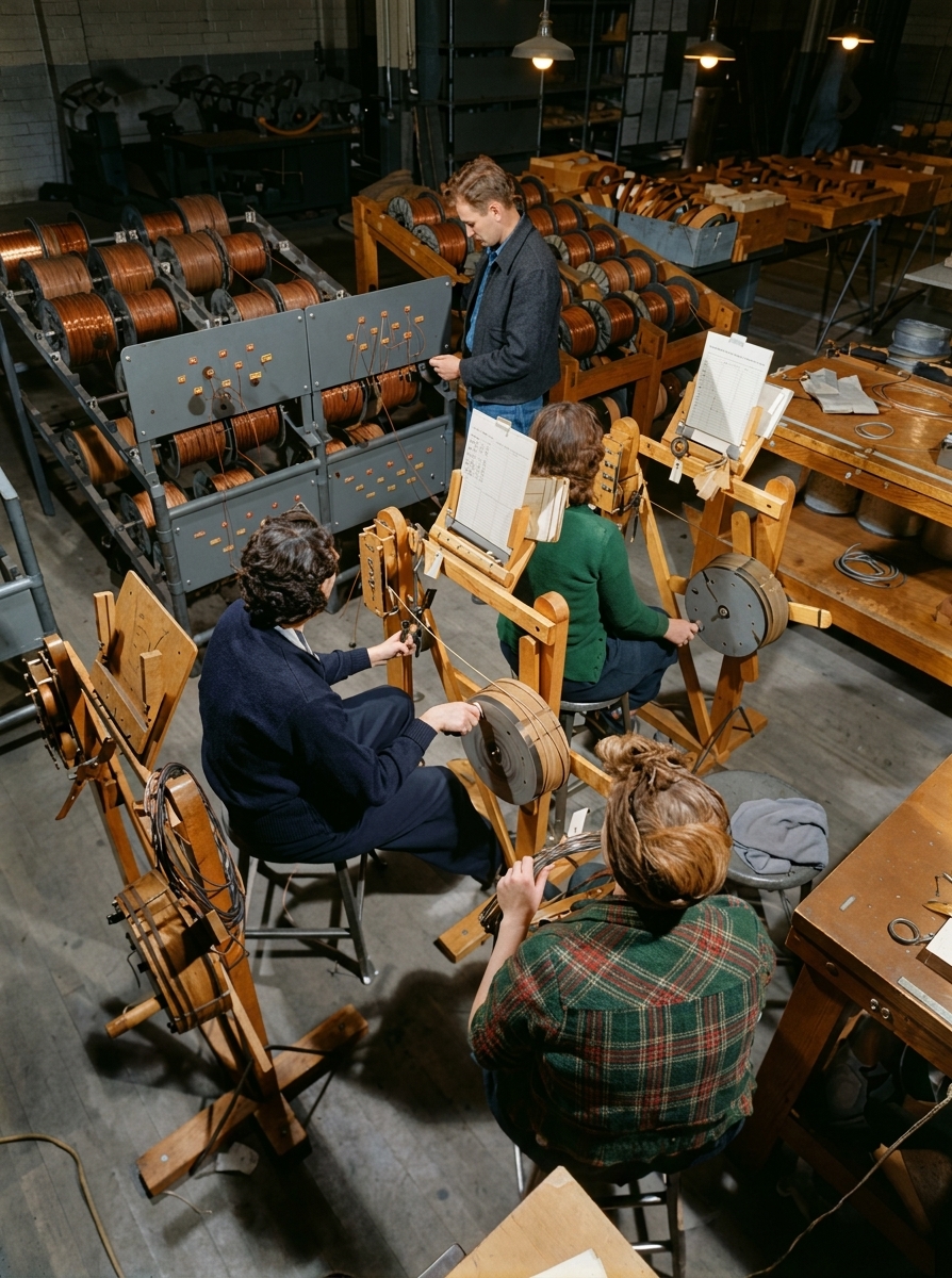 Wiring the Flying Fortress: Boeing Plant Workers, 1942