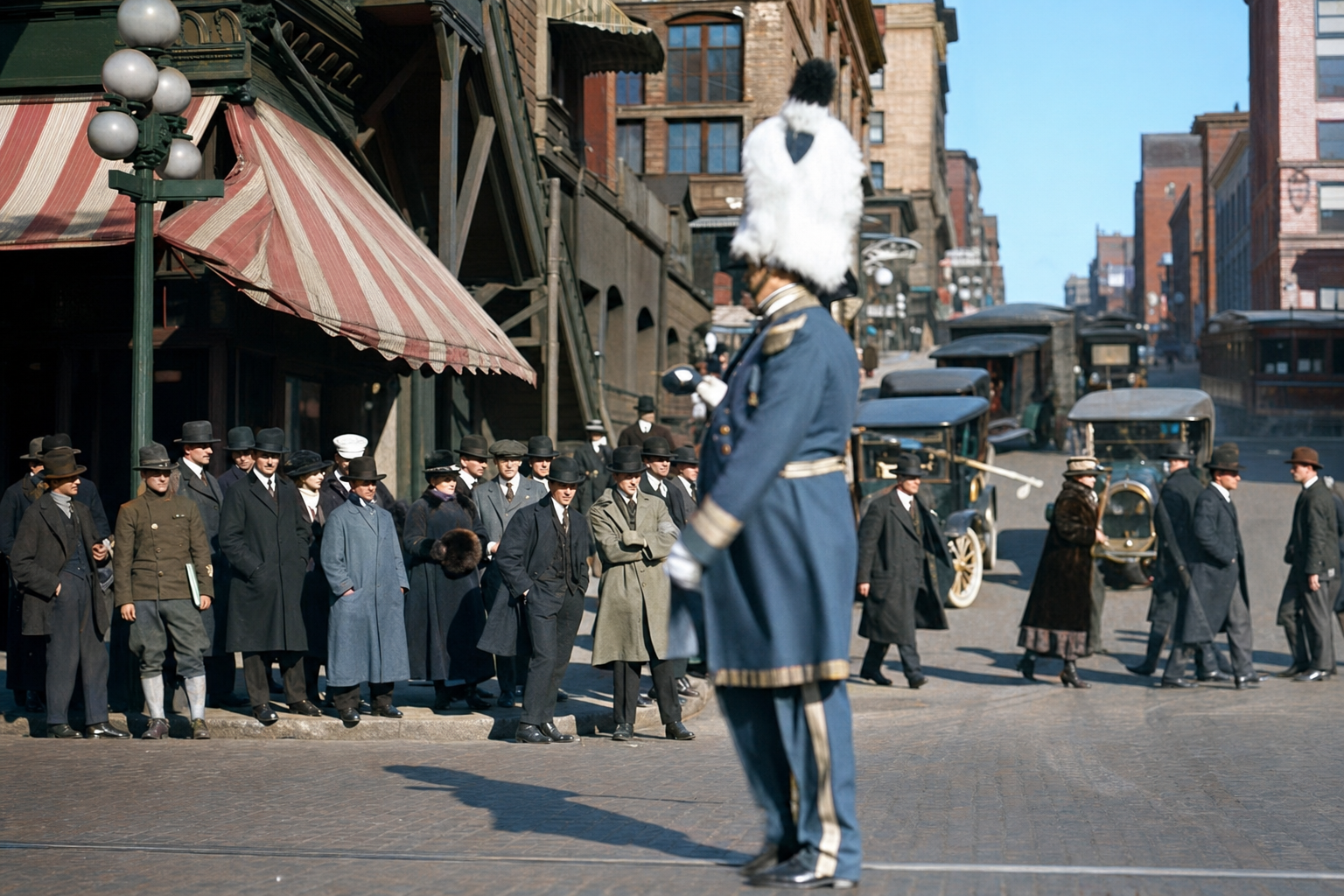 Parade on Second Avenue, Seattle, c. 1919