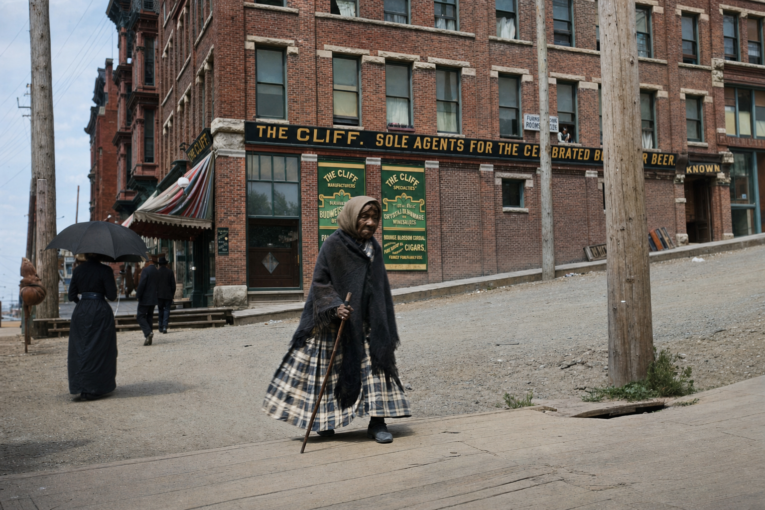 Princess Angeline at 1st Ave and Seneca