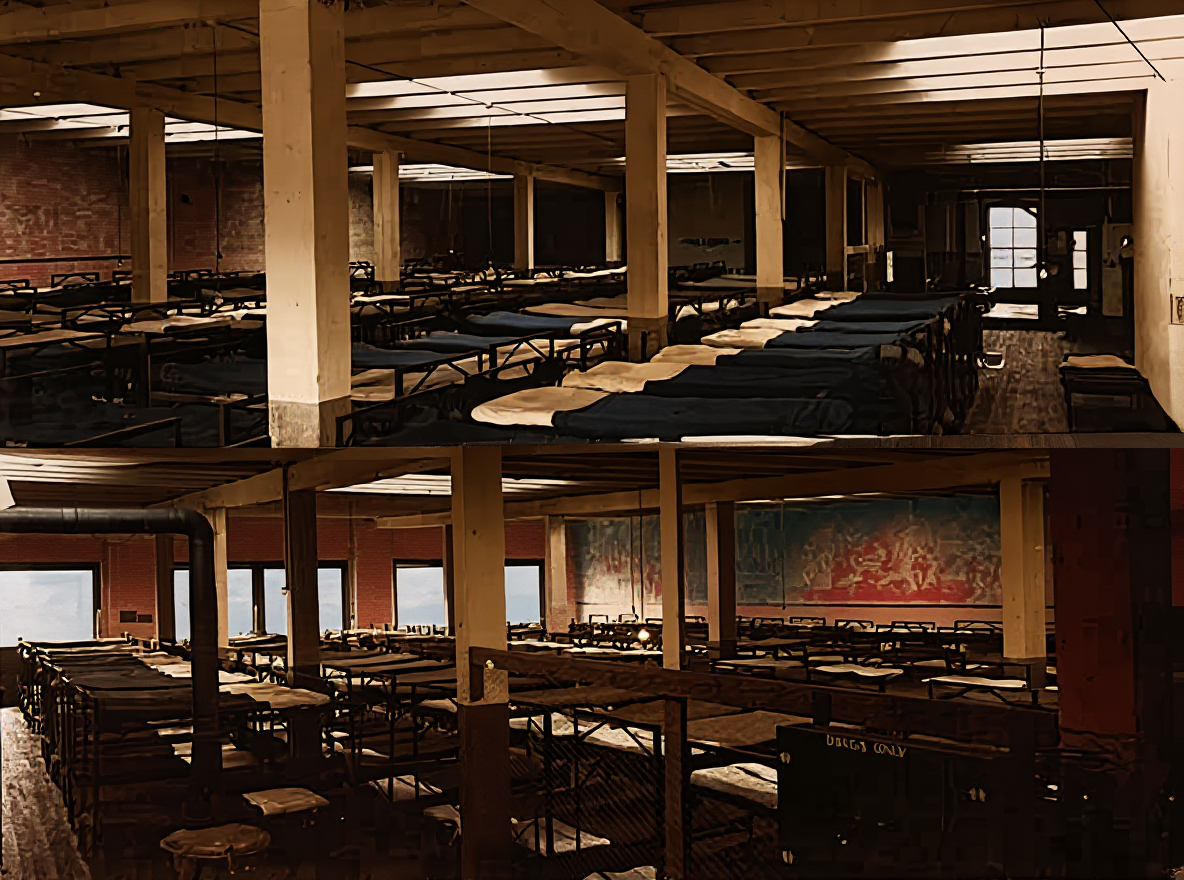 Salvation Army shelter dormitory, 2nd Ave South and Main Street, c. 1934