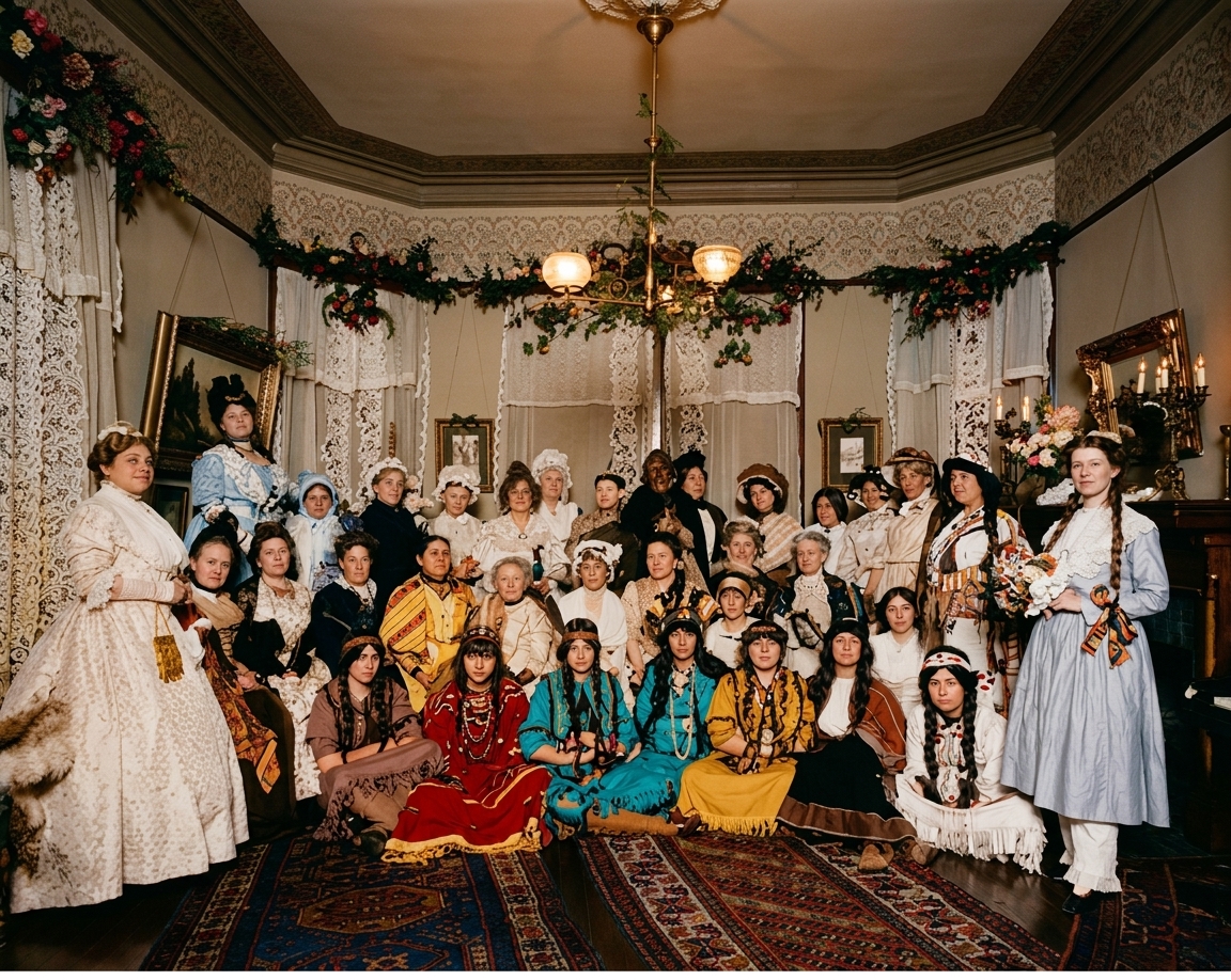 First Founders' Day Ball at the Carkeek Mansion, 1911