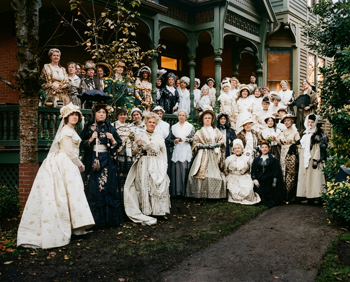 Founders' Day Ball at the Carkeek Mansion, c. 1911