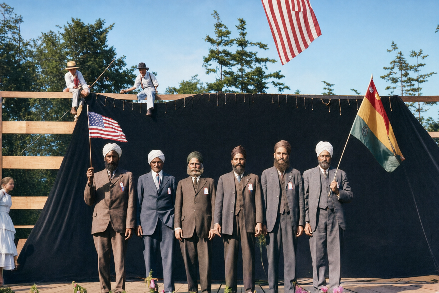 Pageant of Democracy, Woodland Park, July 1920