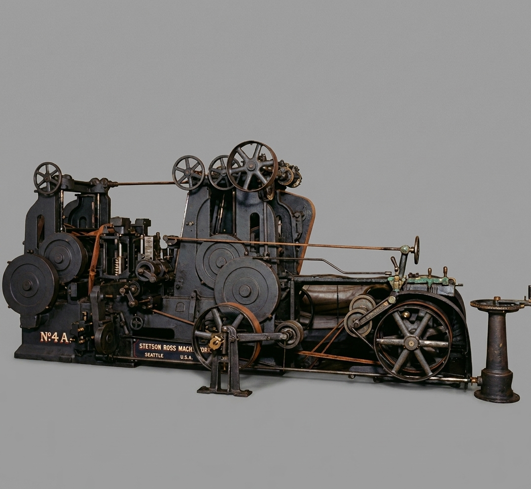 Stetson-Ross Machine Works industrial machine, c. 1910s