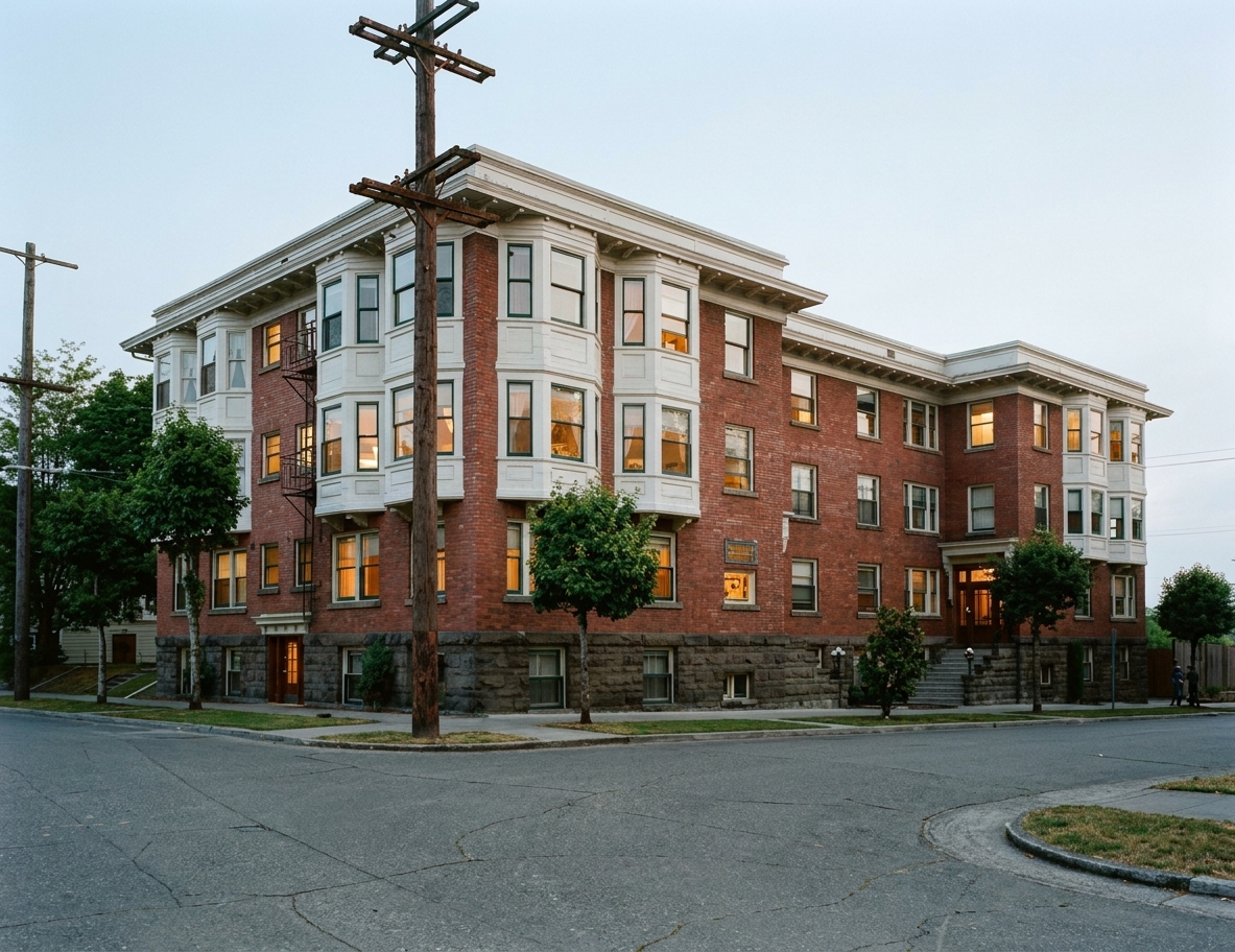 The Coolidge Apartments, Capitol Hill, c. 1910