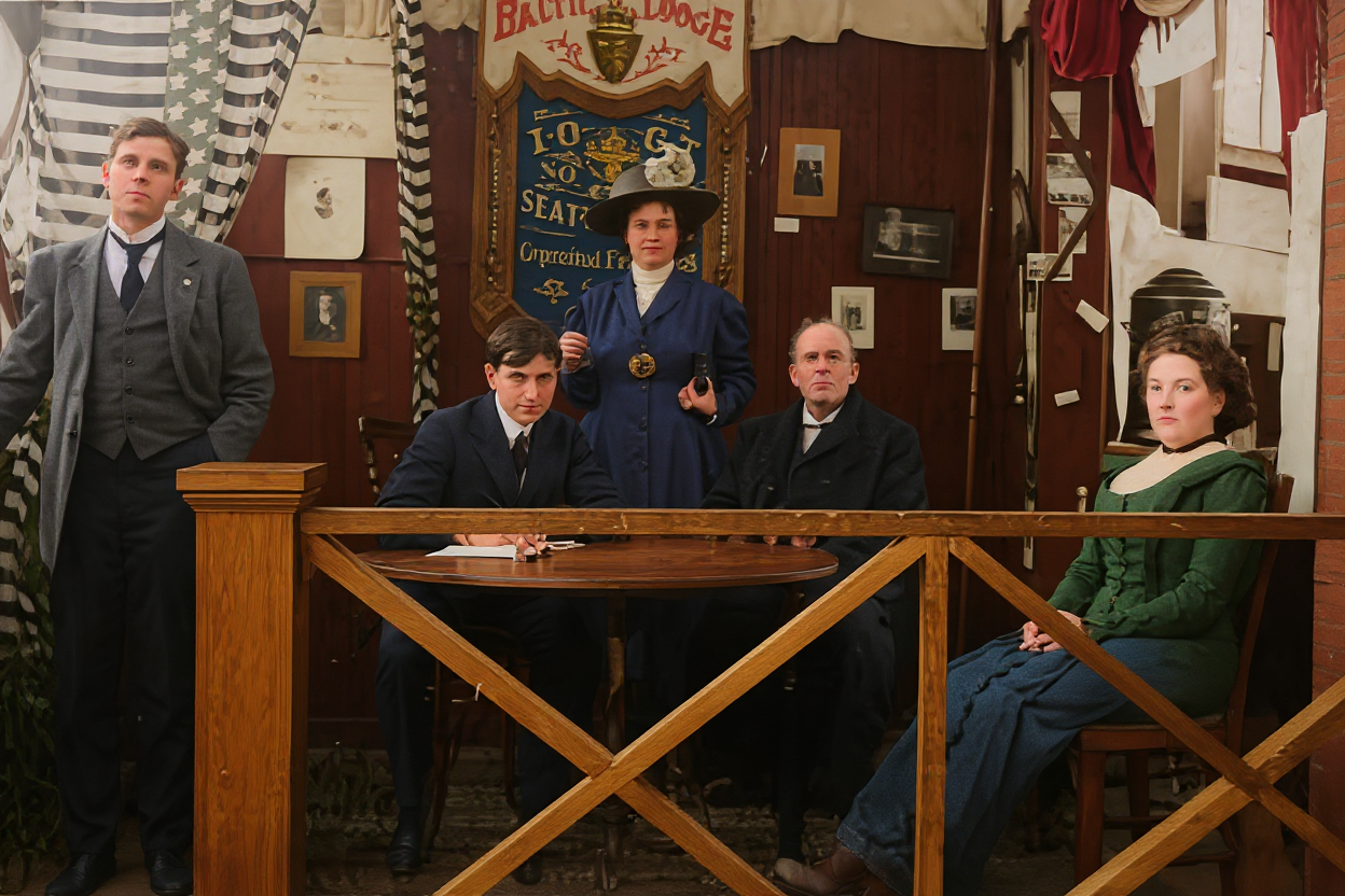 I.O.G.T. Seattle lodge booth, c. 1910