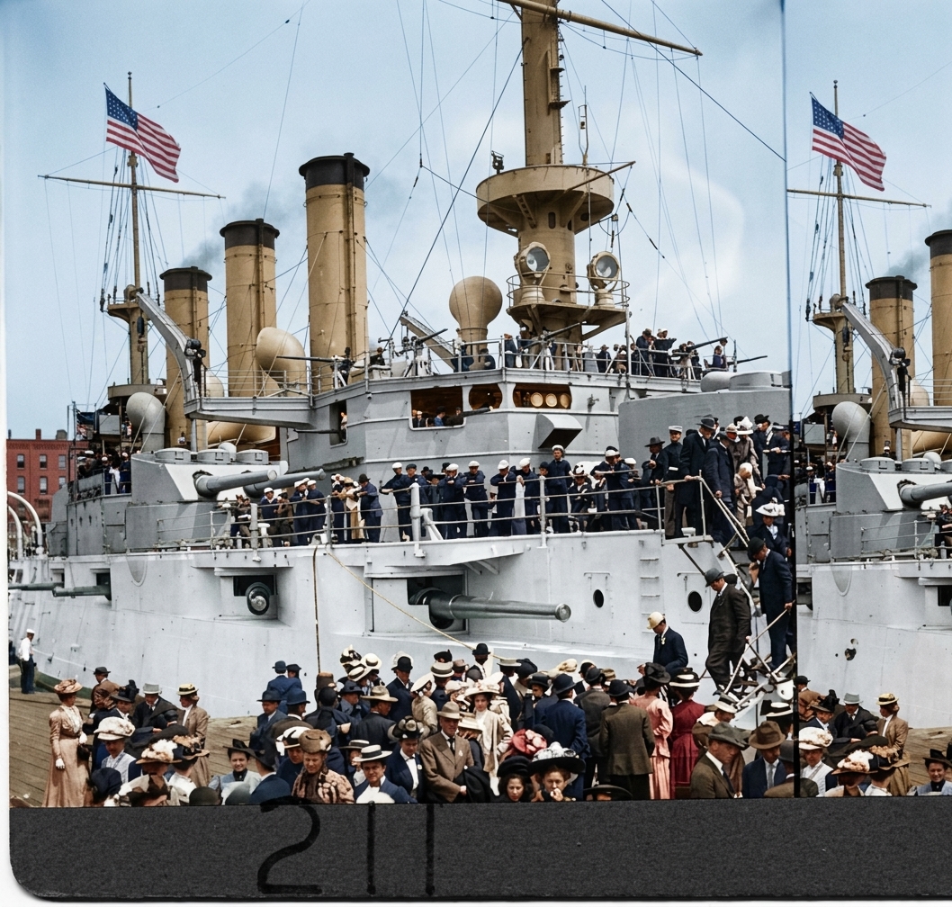Great White Fleet visit, Seattle, 1908