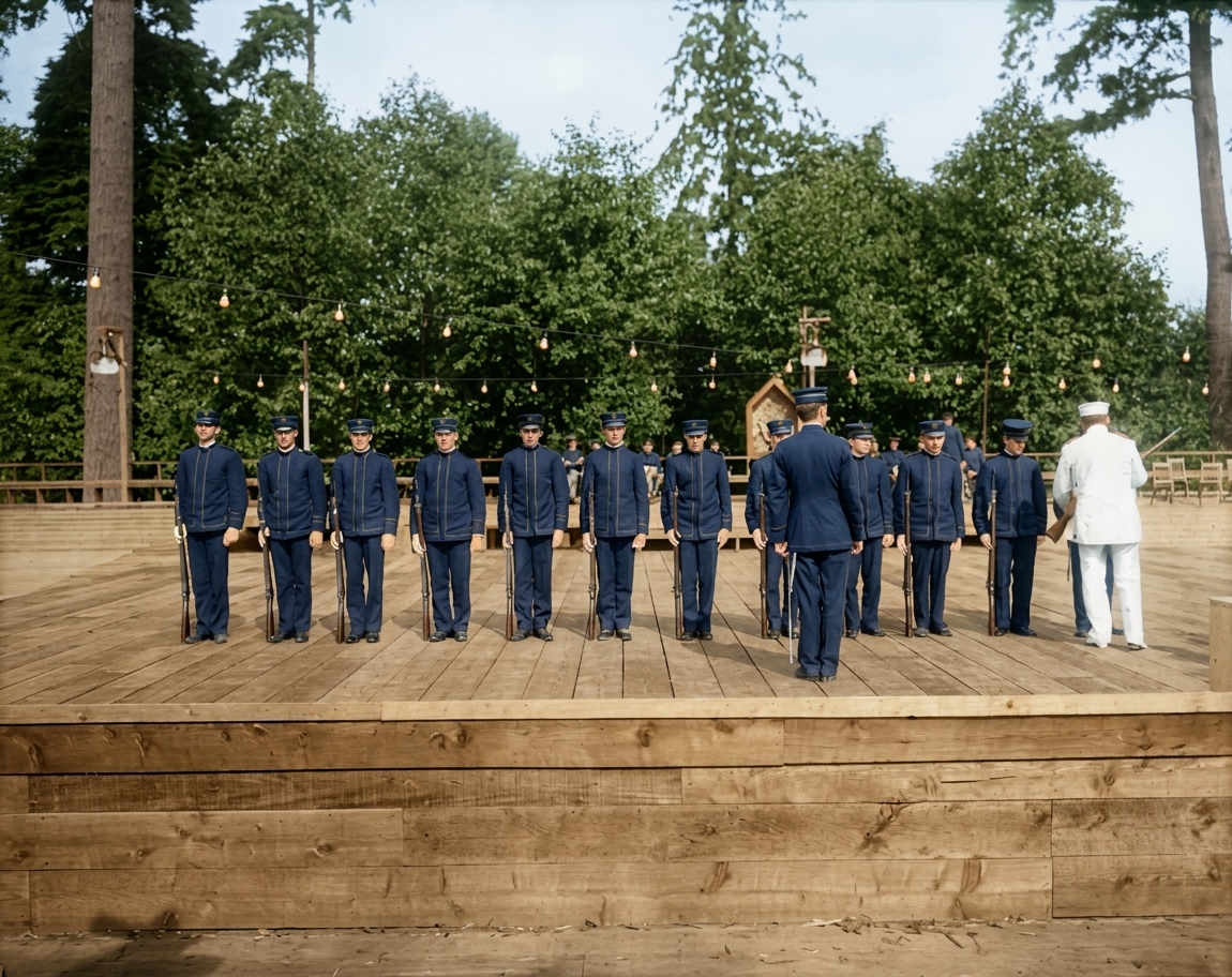 Ancient Order of United Workmen drill team, AYP Exposition, 1909