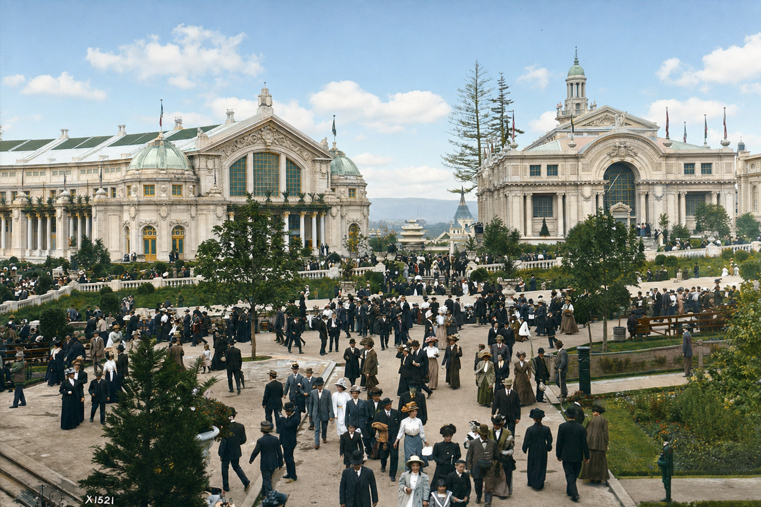 Alaska-Yukon-Pacific Exposition grounds, 1909