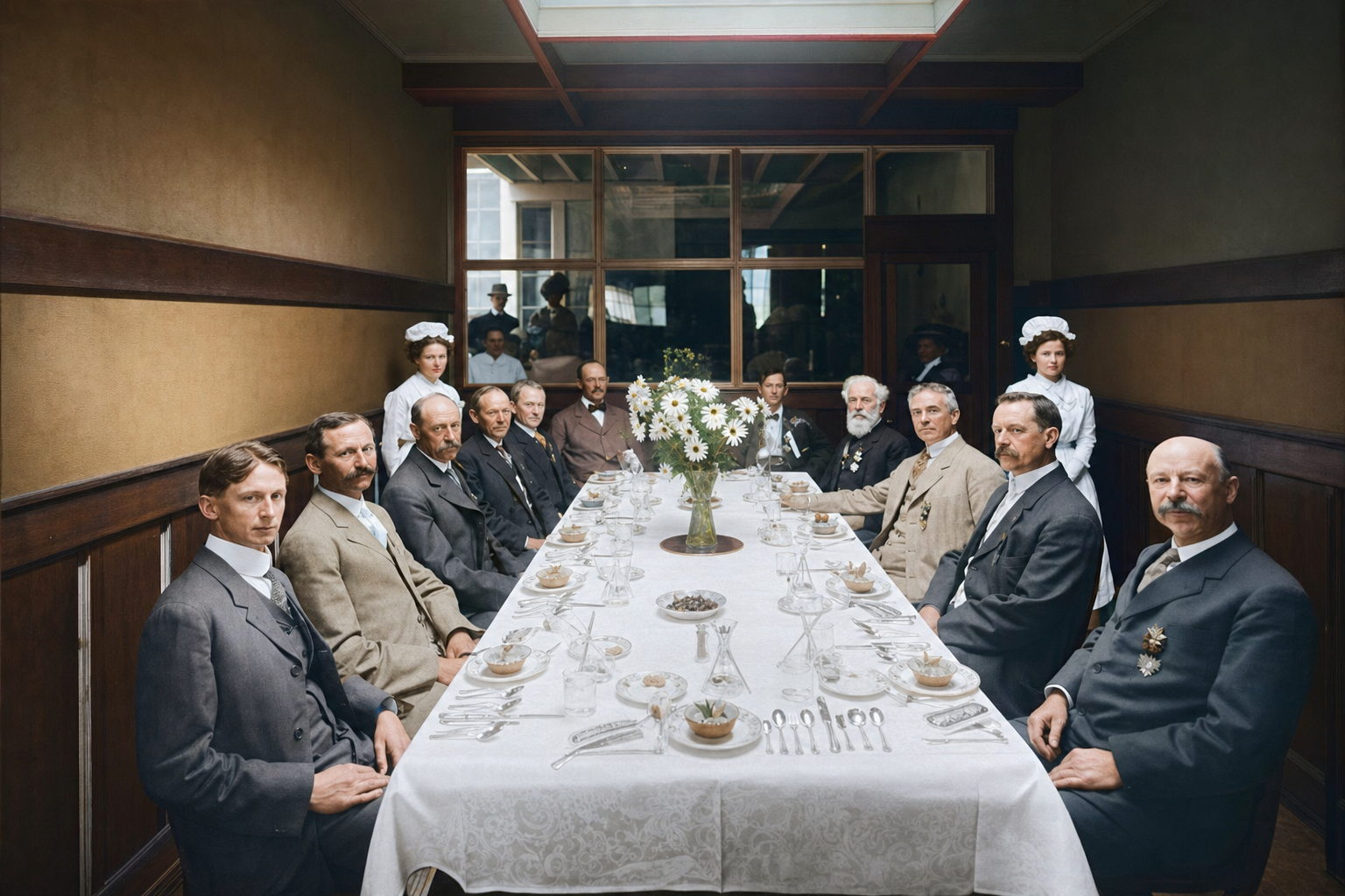 National Editorial Association luncheon, AYP Exposition, 1909