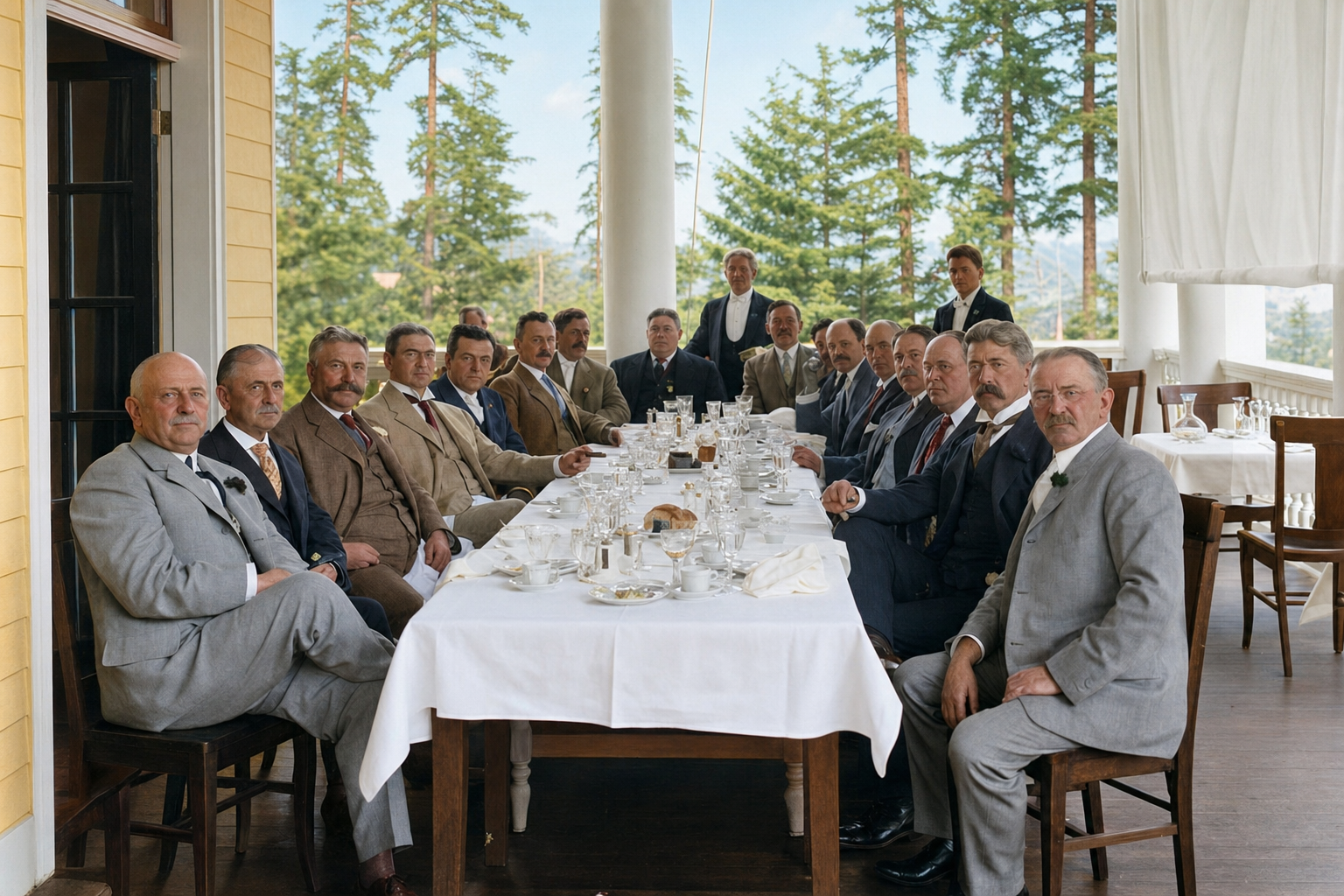 National Grocers Association banquet, AYP Exposition, 1909