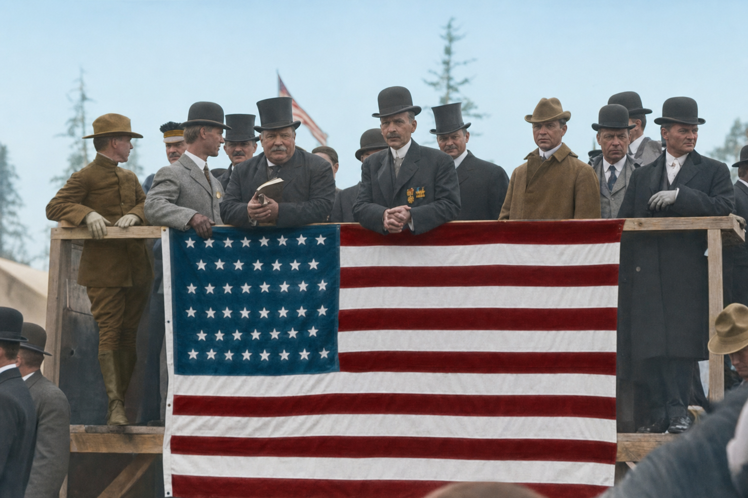 President Taft at the Alaska-Yukon-Pacific Exposition, 1909