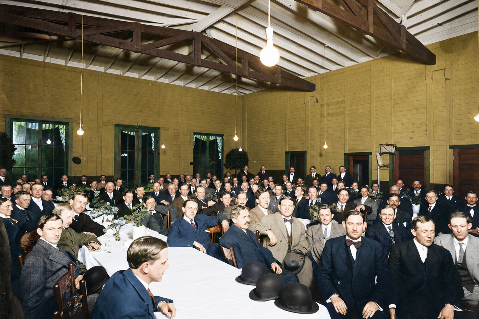 Press Club banquet at the Alaska-Yukon-Pacific Exposition, 1909